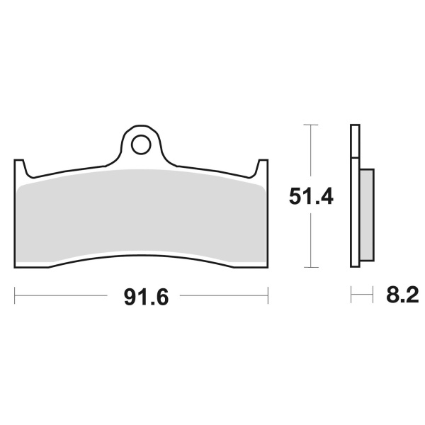 Braking Juego de pastillas de freno sinterizadas CM55 para Buell/Honda/Kawasaki/MV Agusta