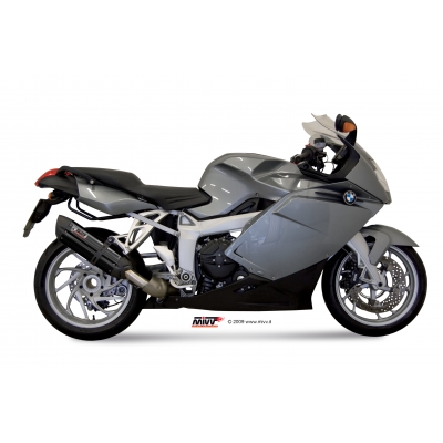 Mivv Slip-On Suono black con tapa carbono BMW K 1200 R / S / GT 2005-08