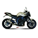 Mivv Slip-On Suono St. Steel con tapa carbono Yamaha FZ1 / FZ1 Fazer 2006-16