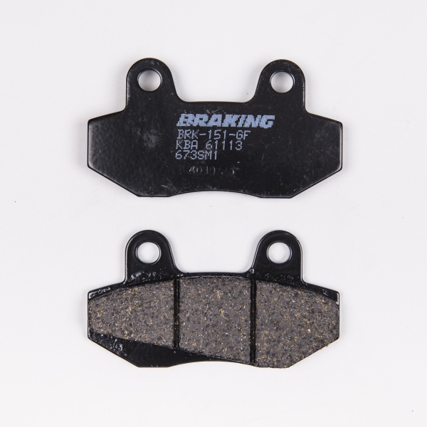 Braking Juego de pastillas de freno semimetálicas SM1 para Honda/Kymco/SYM