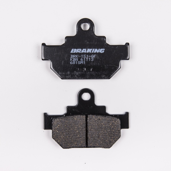 Braking Juego de pastillas de freno semimetálicas SM1 para Suzuki