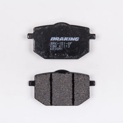 Braking Juego de pastillas de freno semimetálicas SM1 para Yamaha