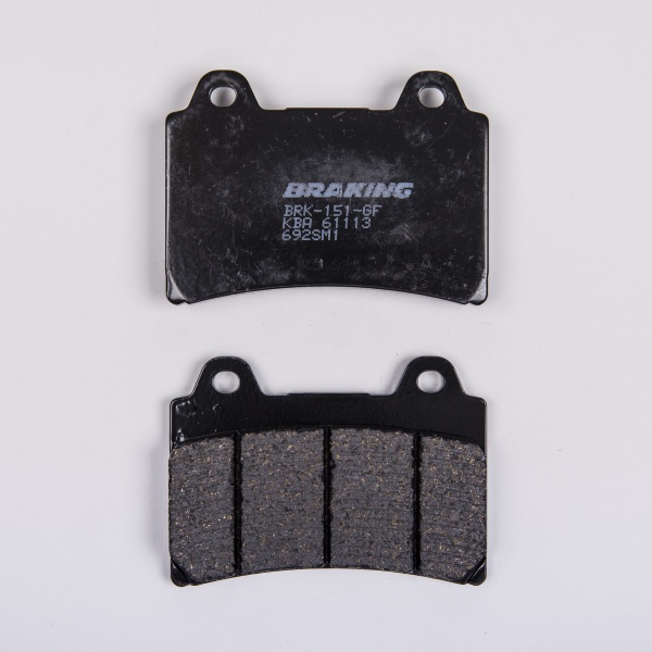 Braking Juego de pastillas de freno semimetálicas SM1 para Yamaha