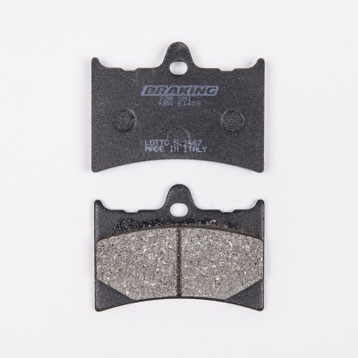 Braking Juego de pastillas de freno semimetálicas SM1 para Aprilia/Benelli/Gilera/KTM