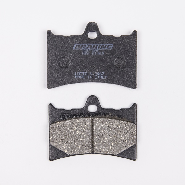 Braking Juego de pastillas de freno semimetálicas SM1 para Aprilia/Benelli/Gilera/KTM