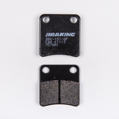 Braking Juego de pastillas de freno semimetálicas SM1 para Honda/SYM
