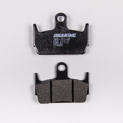 Braking Juego de pastillas de freno semimetálicas SM1 para Honda/Kymco