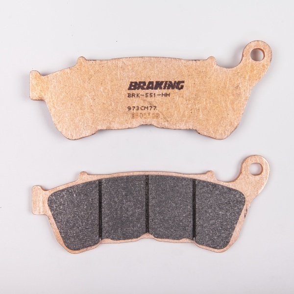 Braking Juego de pastillas de freno sinterizadas CM77 para Harley