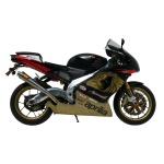 Mivv Slip-On X-Cone St. Steel Aprilia RSV 1000 1998-03