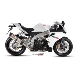 Mivv Slip-On Suono St. Steel con tapa carbono Aprilia RSV4 2009-16 / Tuono V4 2010-16