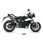 Mivv 2 Slip-On GP carbon Triumph Speed Triple 2011-15