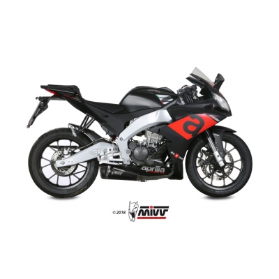 Mivv Slip-On Delta Race black Aprilia RS 125 (4 stroke) 2017-20