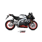 Mivv Slip-On Mk3 carbono Aprilia RSV4 2017-20