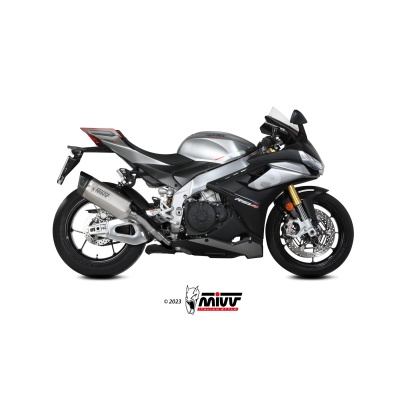 Mivv Slip-On SR-1 Titanium Aprilia RSV4 / Tuono V4 1100 2021-24
