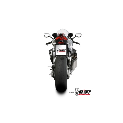 Mivv Slip-On SR-1 Titanium Aprilia RSV4 / Tuono V4 1100 2021-24