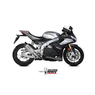 Mivv Slip-On SR-1 Titanium Aprilia RSV4 / Tuono V4 1100 2021-25