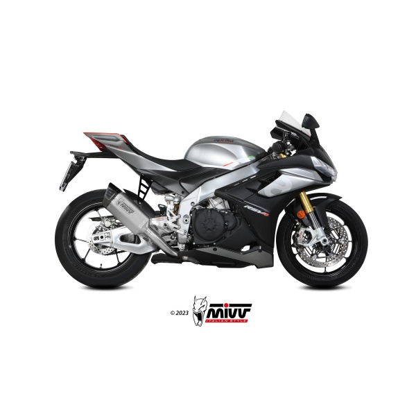 Mivv Slip-On SR-1 Titanium Aprilia RSV4 / Tuono V4 1100 2021-25