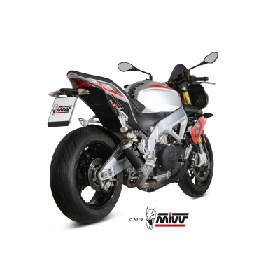 Mivv Slip-On Mk3 carbono Aprilia Tuono V4 1100 2018-20