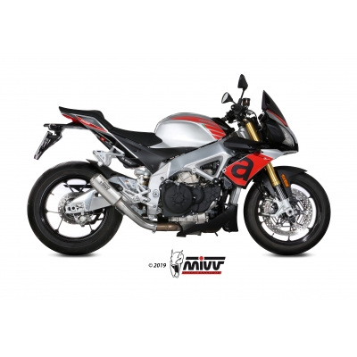 Mivv Slip-On Mk3 St. Steel Aprilia Tuono V4 1100 2018-20