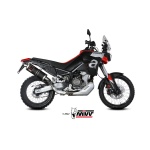 Mivv Slip-On Dakar Black Aprilia Tuareg 660 2022-24