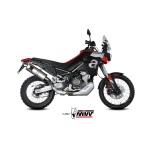 Mivv Slip-On Dakar St. Steel Aprilia Tuareg 660 2022-24