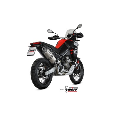 Mivv Slip-On Speed edge Titanium Aprilia Tuareg 660 2022-24