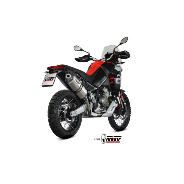 Mivv Slip-On Speed edge Titanium Aprilia Tuareg 660 2022-24