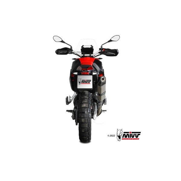 Mivv Slip-On Speed edge Titanium Aprilia Tuareg 660 2022-24