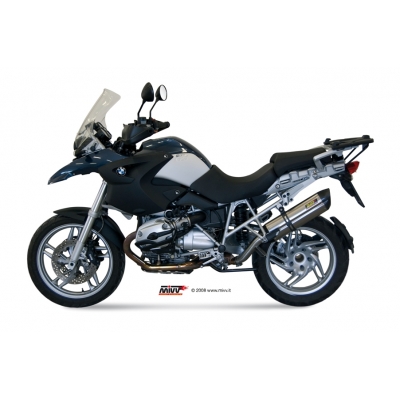 Mivv Slip-On Suono St. Steel con tapa carbono BMW R 1200 GS / Adventure 2004-07