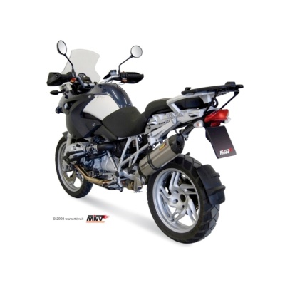 Mivv Slip-On Suono St. Steel con tapa carbono BMW R 1200 GS / Adventure 2004-07