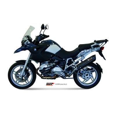 Mivv Slip-On Suono black con tapa carbono BMW R 1200 GS / Adventure 2004-07