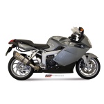 Mivv Slip-On Suono St. Steel con tapa carbono BMW K 1200 R / S / GT 2005-08