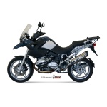 Mivv Slip-On Suono St. Steel con tapa carbono BMW R 1200 GS / Adventure 2008-09