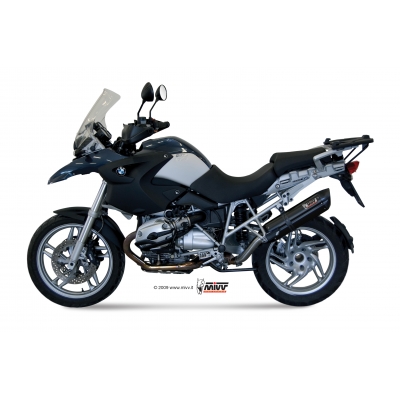 Mivv Slip-On Suono black con tapa carbono BMW R 1200 GS / Adventure 2008-09