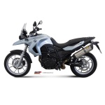 Mivv Slip-On Suono St. Steel con tapa carbono BMW F 650 GS 2008-12 / F 800 GS 2008-17