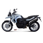 Mivv Slip-On Suono black con tapa carbono BMW F 650 GS 2008-12 / F 800 GS 2008-17