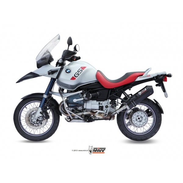 Mivv Slip-On Oval carbono con tapa carbono BMW R 1150 GS / Adventure 1999-03