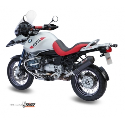 Mivv Slip-On Oval carbono con tapa carbono BMW R 1150 GS / Adventure 1999-03