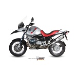 Mivv Slip-On Speed edge St. Steel con tapa carbono BMW R 1150 GS / Adventure 1999-03