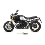 Mivv Slip-On Suono black con tapa carbono BMW R Nine T 2014-23