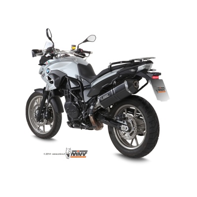 Mivv Slip-On Speed edge black BMW F 700 GS 2012-17