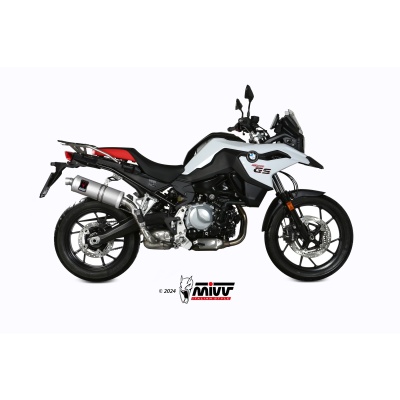 Mivv Slip-On DAKAR St. Steel BMW F 750 GS / F 850 GS 2018-24