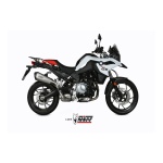 Mivv Slip-On Delta Race St. Steel BMW F 750 GS / F 850 GS 2018-24