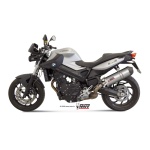 Mivv Slip-On Oval titan con tapa carbono BMW F 800 R / GT 2009-20