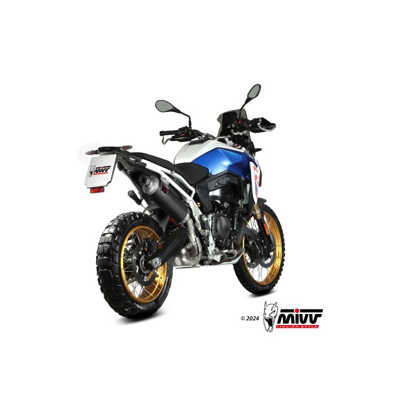 Mivv Slip-On Dakar Black BMW F 900 GS 2024