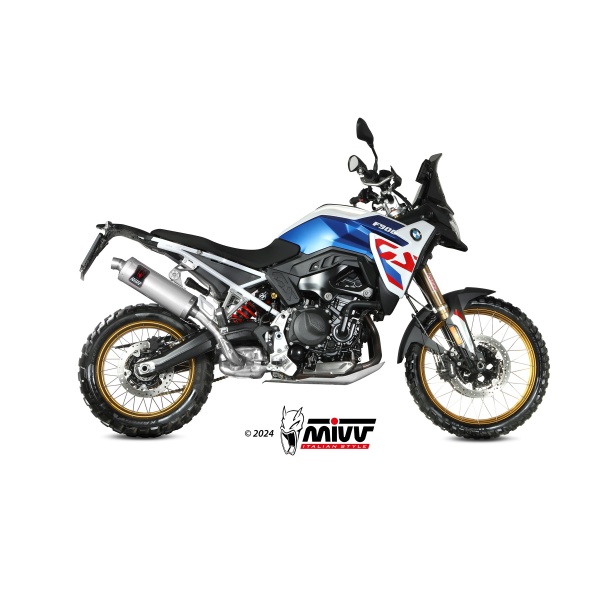 Mivv Slip-On Dakar St. Steel BMW F 900 GS 2024