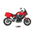 Mivv Slip-On Oval Titan con tapa carbono BMW F 900 XR 2020-24