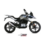 Mivv Full system 1x1 Delta Race St. Steel BMW G 310 GS 2017-24