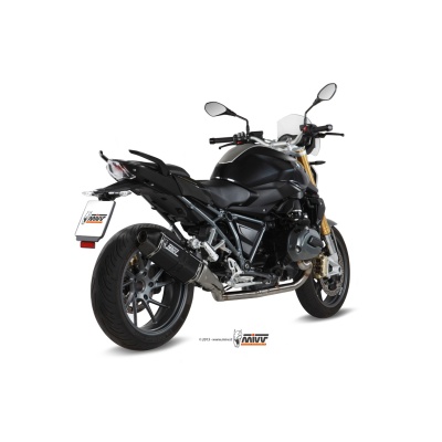 Mivv Slip-On Speed edge black BMW R 1200 R / RS 2015-18