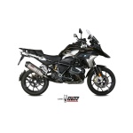 Mivv Slip-On Oval Titan con tapa carbono BMW R 1250 GS / Adventure 2019-23